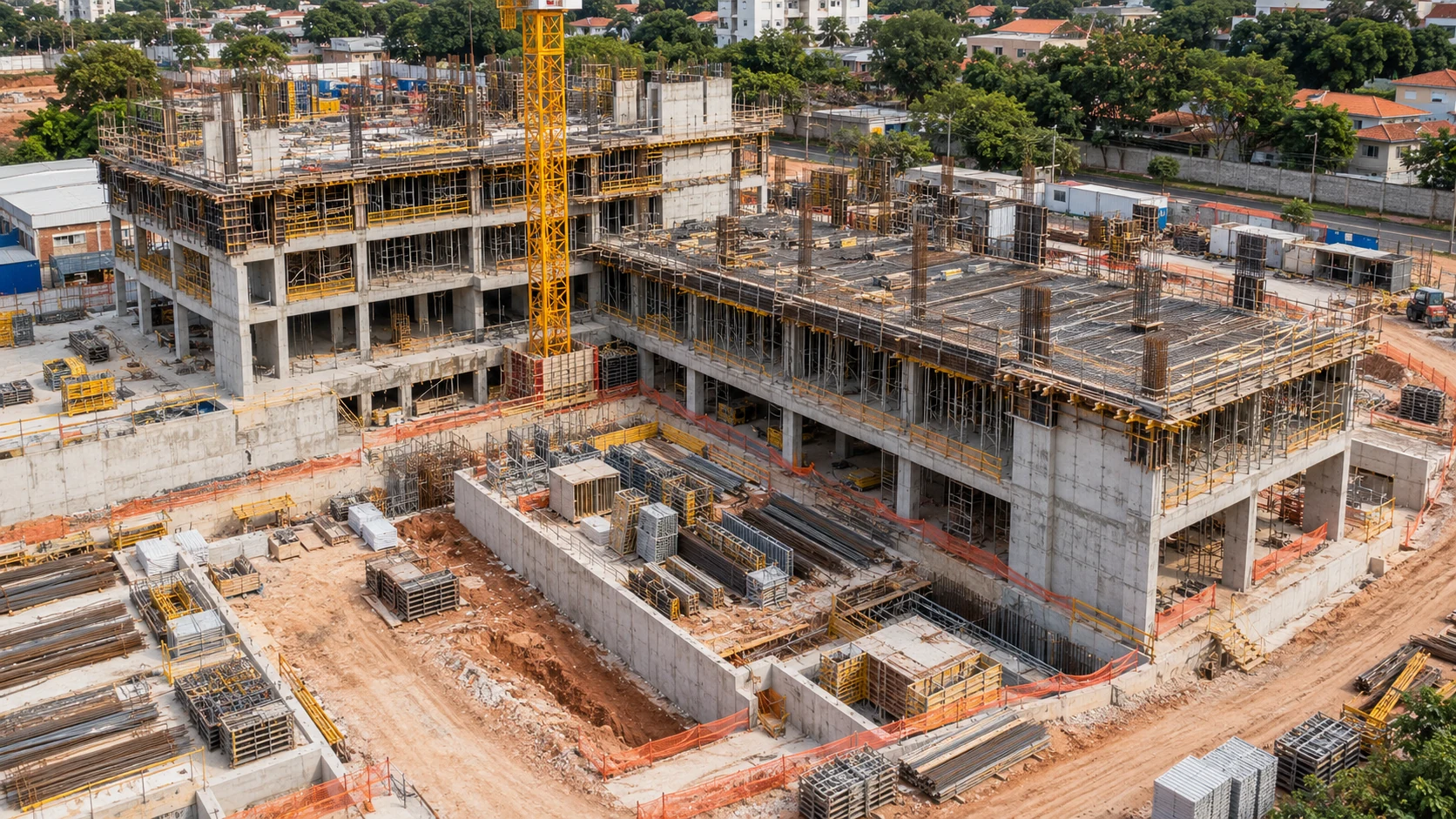 Acompanhamento e monitoramento de obras