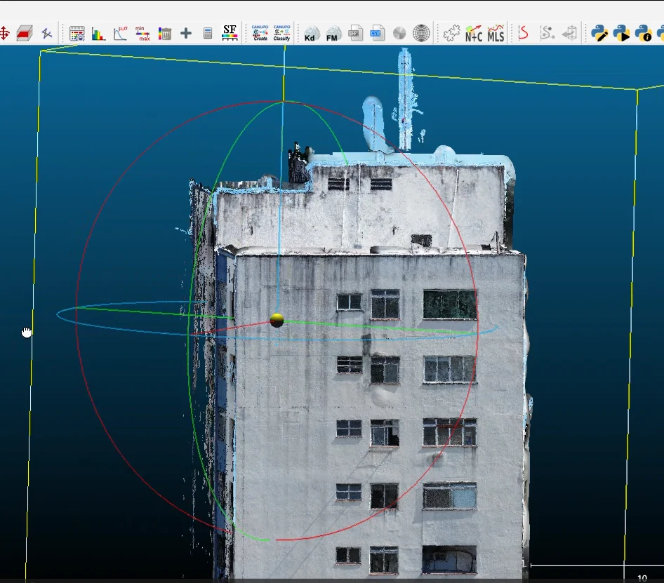 Mapeamento 3D, nuvem de pontos e gêmeos digitais